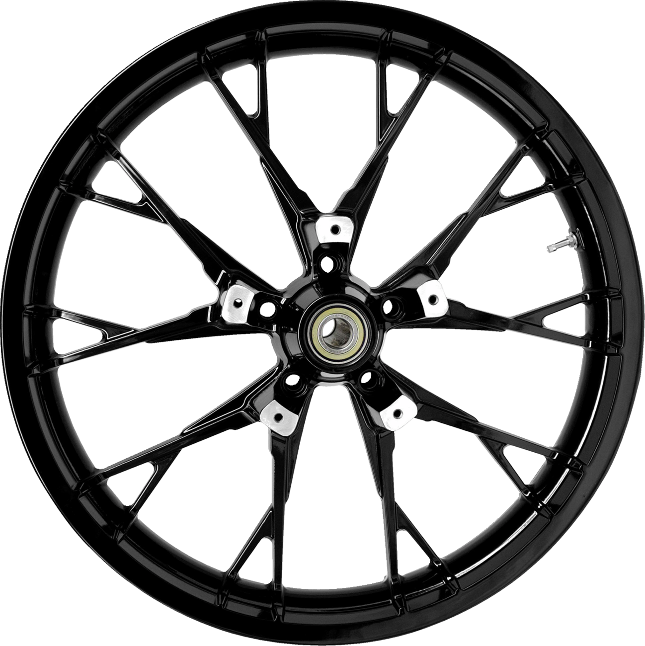 COASTAL MOTO Wheel - Marlin - Front - Dual Disc/without ABS - Black - 21x3.5 — image 1
