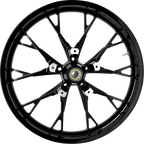 COASTAL MOTO Wheel - Marlin - Front - Dual Disc/without ABS - Black - 21x3.5 3D-MAR213SB07 — image 1