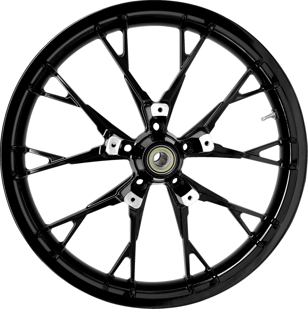 COASTAL MOTO Wheel - Marlin - Front - Dual Disc/with ABS - Black - 21x3.5 — image 1