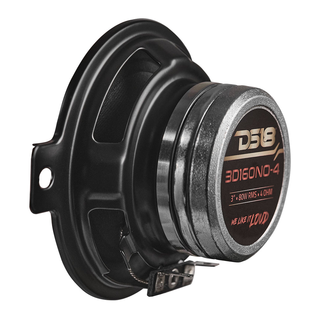DS18 3D160NO-4 3" OEM Dashboard Loudspeaker with Neodymium Magnet | 80W RMS 4-Ohm — image 4