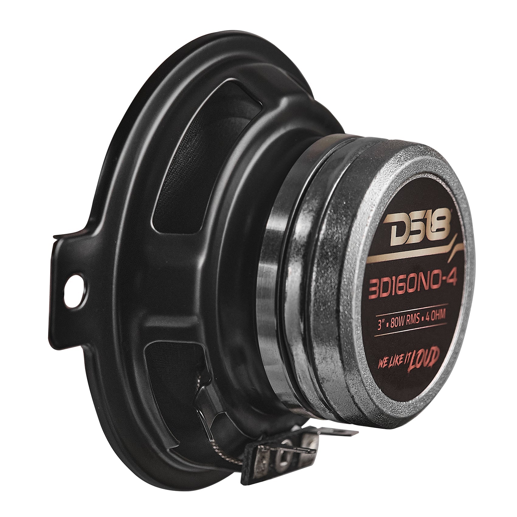 DS18 3D160NO-4 3" OEM Dashboard Loudspeaker with Neodymium Magnet | 80W RMS 4-Ohm — image 4
