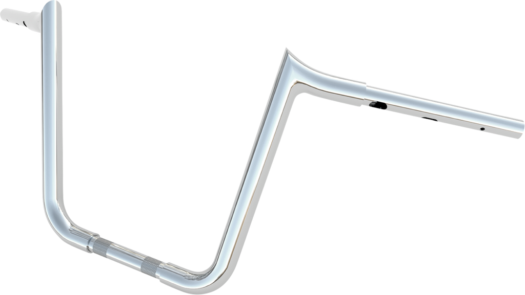 MAGNUM SHIELDING 1-1/4" Viking Handlebar - 12" - Chrome 3HB-2312 — image 1