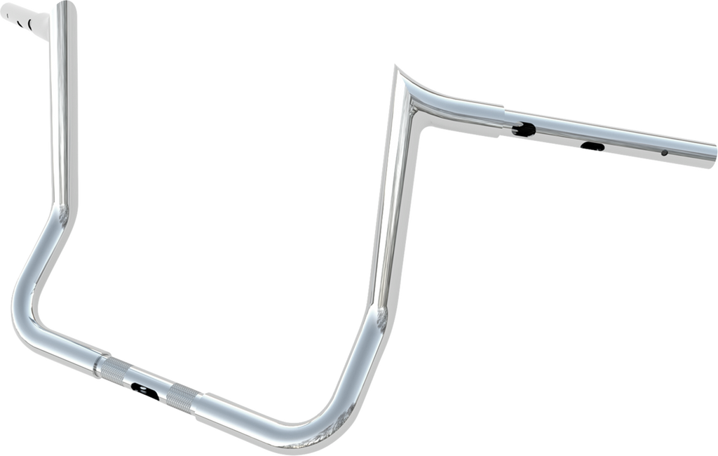MAGNUM SHIELDING 1-1/4" Viking Handlebar - Bagger - 10" - Black 3HB-2410 — image 1