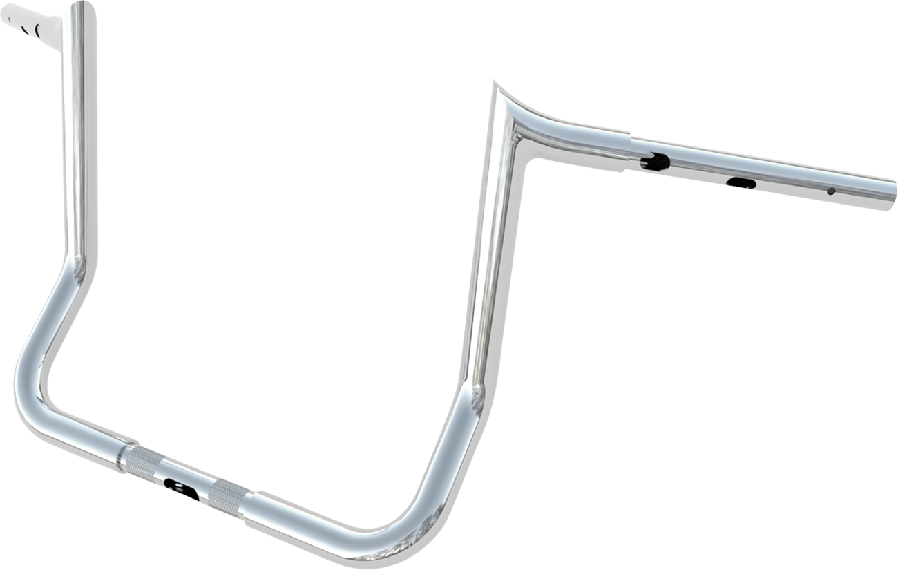 MAGNUM SHIELDING 1-1/4" Viking Handlebar - Bagger - 12" - Black 3HB-2412 — image 1