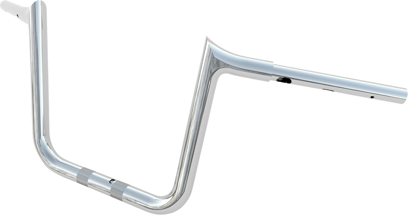 MAGNUM SHIELDING Viking Warrior Handlebar - 10" - Chrome 3HB-2710 — image 1