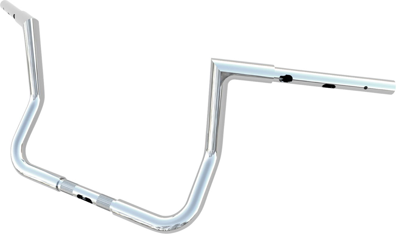 MAGNUM SHIELDING Crusader Square Top Handlebar - 14" - Chrome 3HB-2814 — image 1