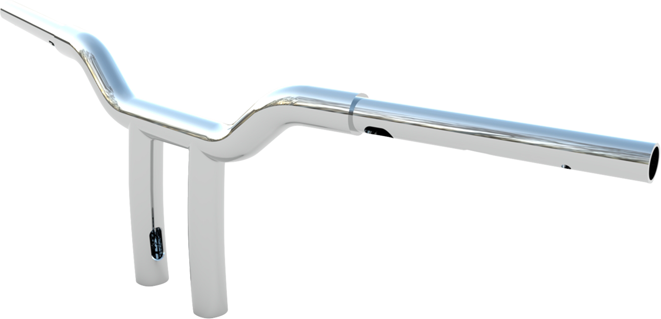 MAGNUM SHIELDING Top Gun T-Bar Handlebar - 10" - Chrome 3HB-3010 — image 1