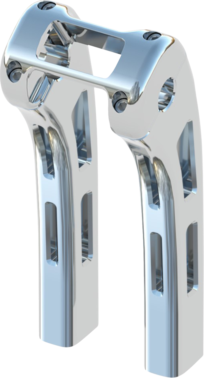 MAGNUM SHIELDING Ghost Risers - Softail Display Clamp - 10" - Chrome 3R-0110 — image 2