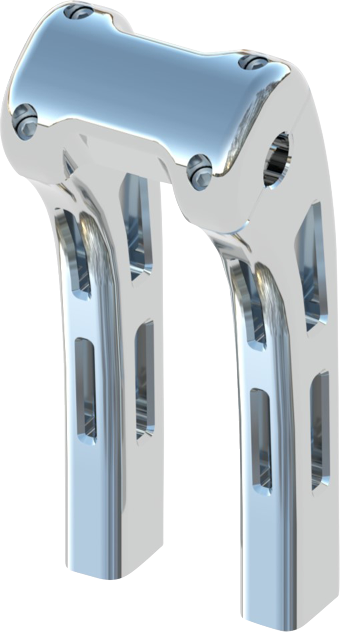 MAGNUM SHIELDING Ghost Risers - Clamp - 10" - Chrome 3R-0210 — image 2