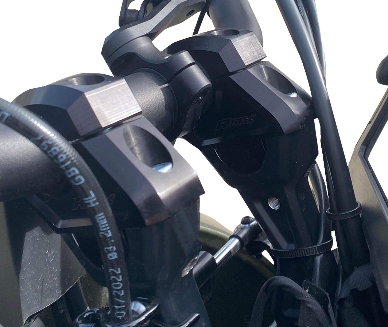 ROX SPEED FX 1-1/2” Barback Handlebar Risers - Pullback - Pan-America 3R-B21R-15K — image 3