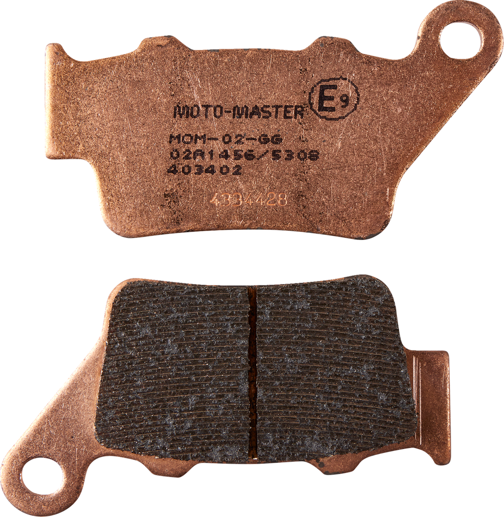 MOTO-MASTER Brake Pads - Sintered Series 403402-PU — image 1