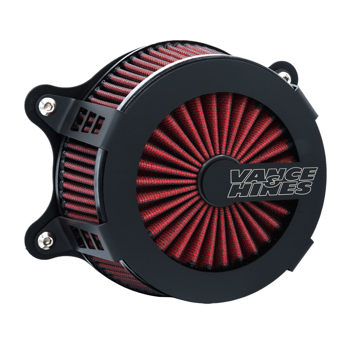 Vance & Hines VO2 Cage Fighter – Stainless Black – 40366 — manufacturer image 1