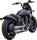 S&S CYCLE Grand National Slip-On Mufflers - Chrome - 50-State 4110-156 — image 1