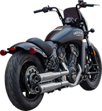 S&S CYCLE Grand National Slip-On Mufflers - Chrome - 50-State 4110-156 — image 1