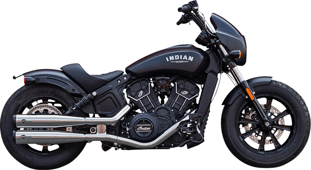 S&S CYCLE Grand National Slip-On Mufflers - Chrome - 50-State 4110-156 — image 2