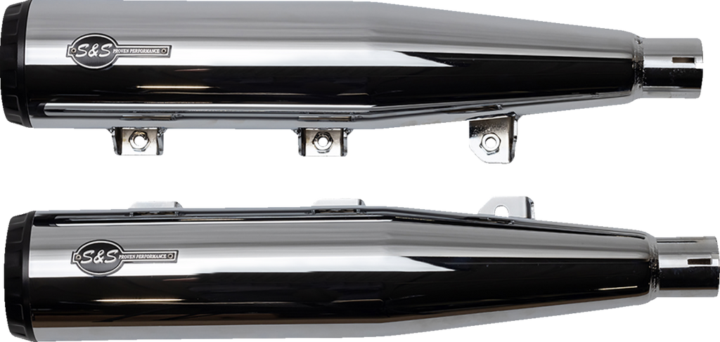S&S CYCLE Grand National Slip-On Mufflers - Chrome - 50-State 4110-156 — image 6