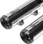S&S CYCLE Grand National Slip-On Mufflers - Chrome - Race Only 4110-156-R — image 6