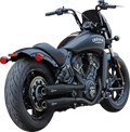 S&S CYCLE Grand National Slip-On Mufflers - Black - 50-State 4110-266 — image 1