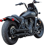 S&S CYCLE Grand National Slip-On Mufflers - Black - Race Only 4110-266-R — image 2