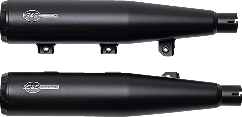 S&S CYCLE Grand National Slip-On Mufflers - Black - Race Only 4110-266-R — image 5