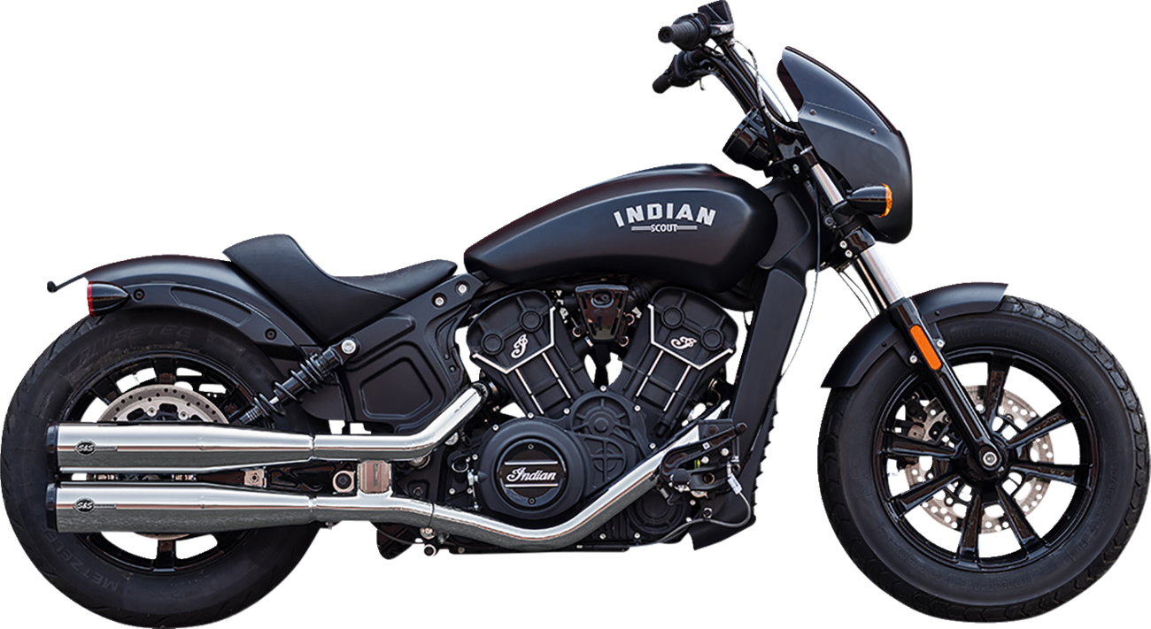 S&S CYCLE Grand National Slip-On Mufflers - Black - Race Only 4110-266-R — image 7