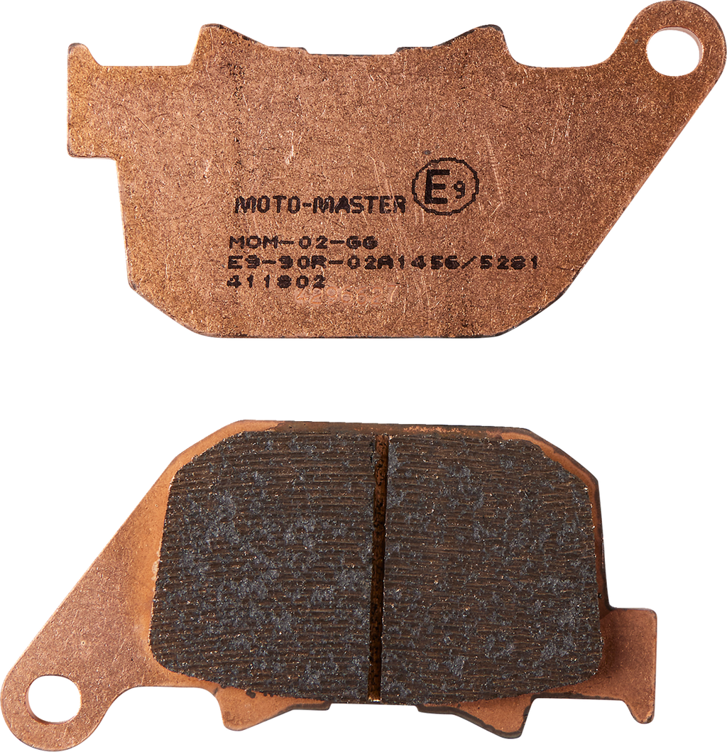 MOTO-MASTER Brake Pads - Sintered Series 411802-PU — image 1