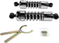 PROGRESSIVE SUSPENSION 412 Series Shock - 11" - Standard - Chrome - Dyna 412-4037C — image 1