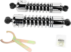 PROGRESSIVE SUSPENSION 412 Series Shock - 12.5" - Standard - Chrome - Dyna 412-4038C — image 1