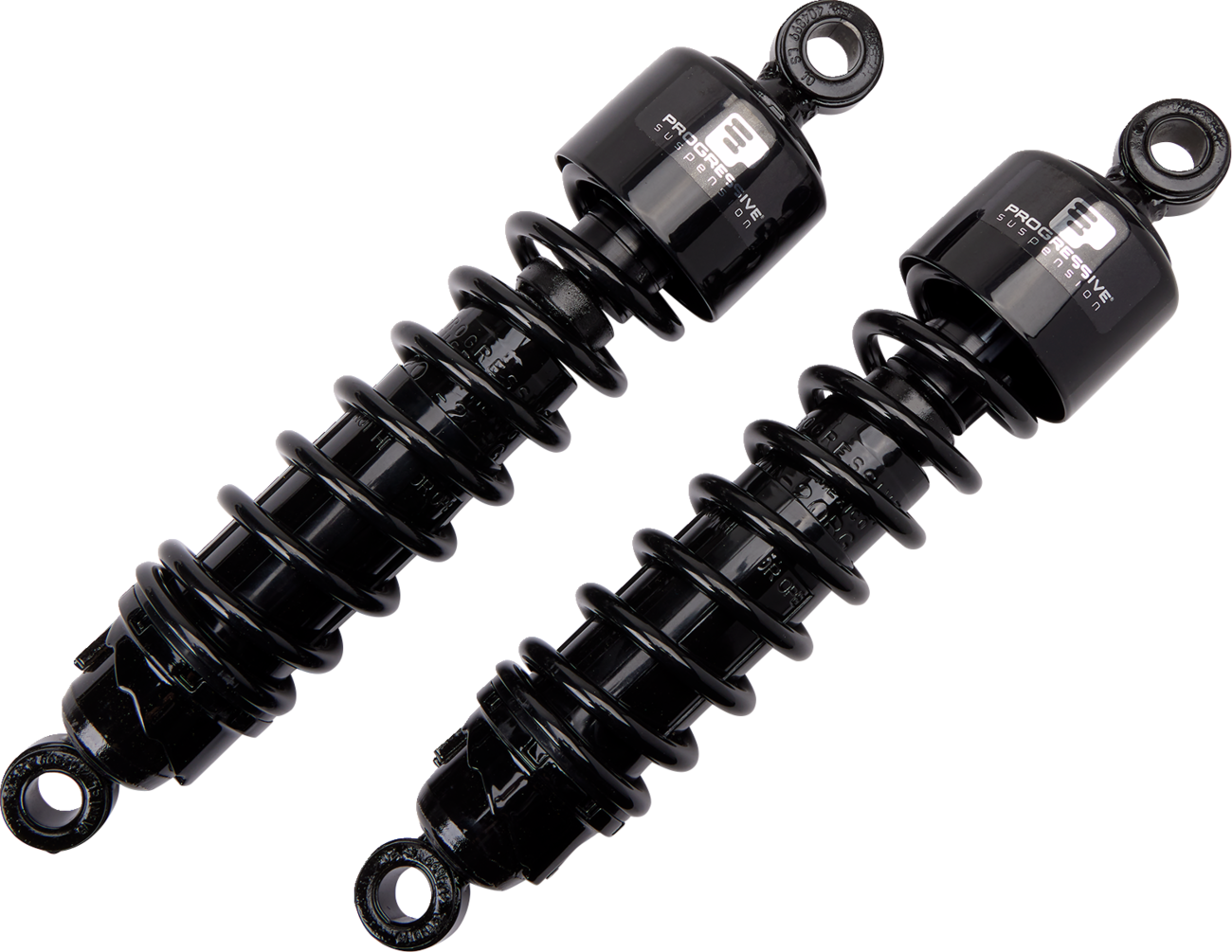 PROGRESSIVE SUSPENSION 412 Series Shock - 12.5" - Standard - Black - FLH/T 412-4071B — image 1