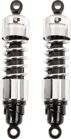 PROGRESSIVE SUSPENSION 412 Series Shock - 12" - Standard - Chrome - FLH/T 412-4079C — image 1