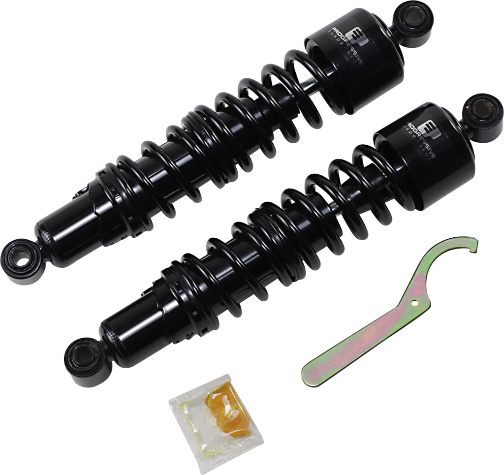 PROGRESSIVE SUSPENSION 412 Series Shock - 14" - Standard - Black - FXD 412-4085B — image 1