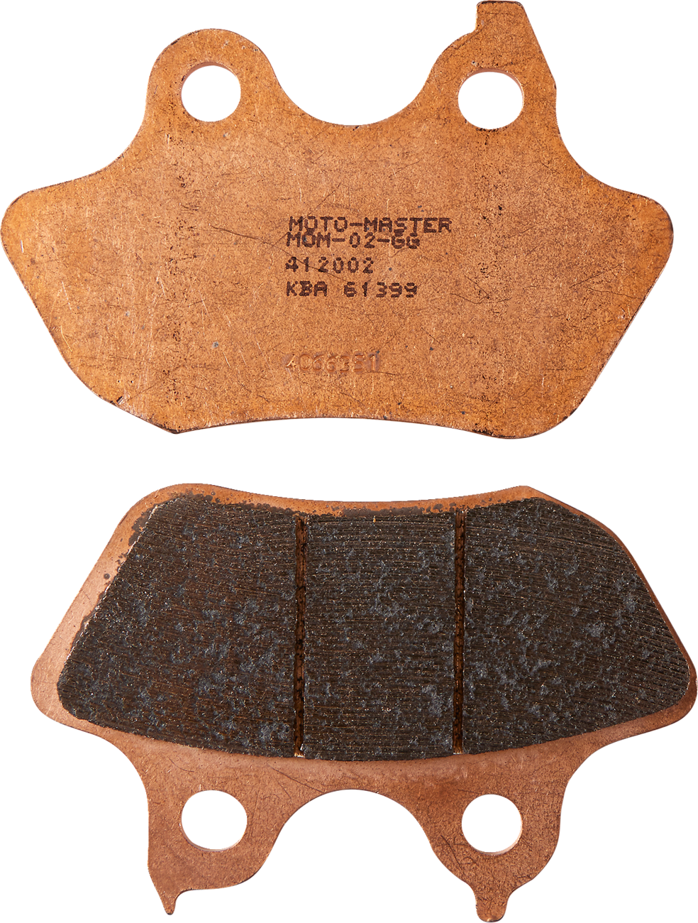 MOTO-MASTER Brake Pads - Sintered Series 412002-PU — image 1