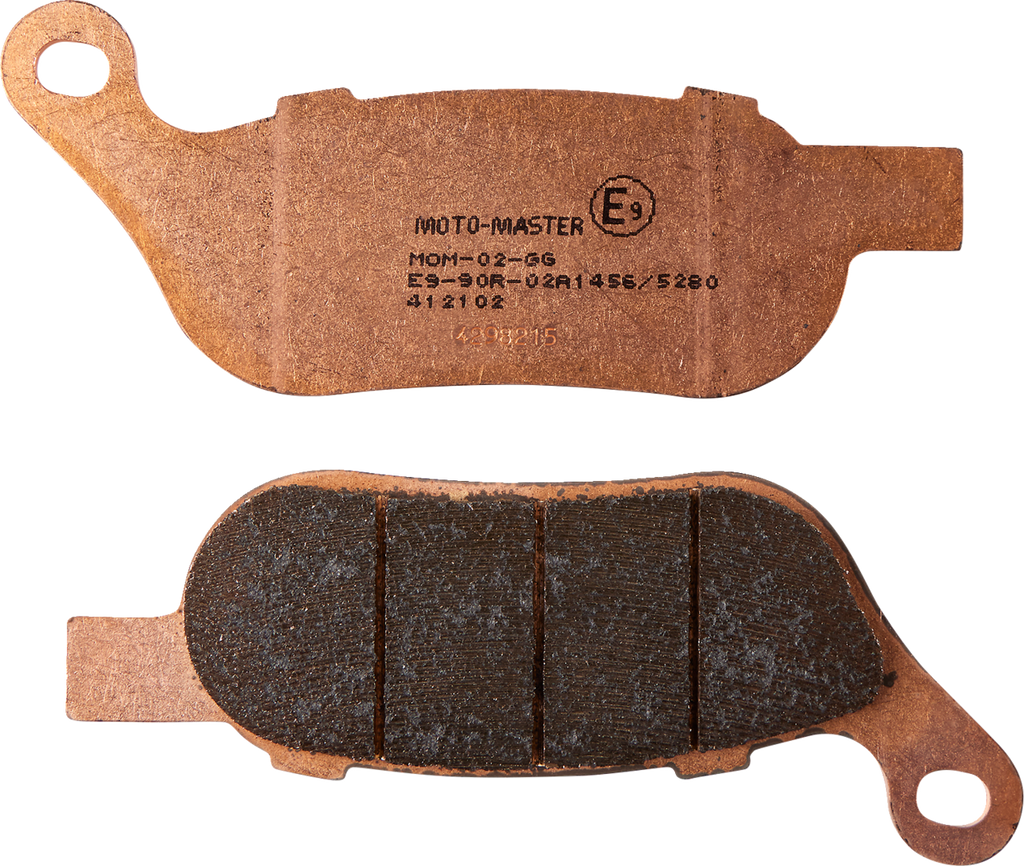 MOTO-MASTER Brake Pads - Sintered Series 412102-PU — image 1