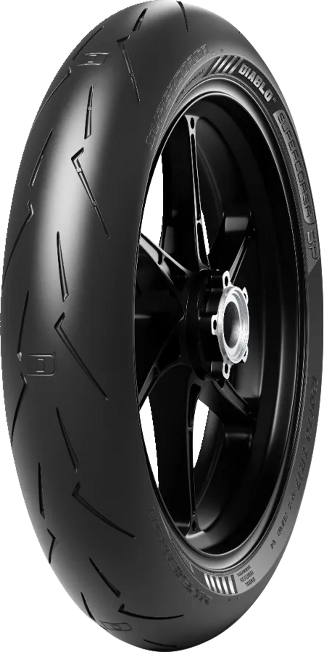 PIRELLI Tire - Diablo™ Supercorsa SP-V4 - Front - 120/70ZR17 - (58W) 4122600 — image 1