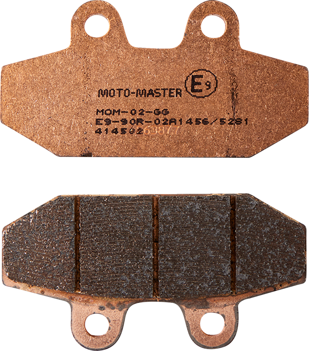 MOTO-MASTER Brake Pads - Sintered Series 414502-PU — image 1