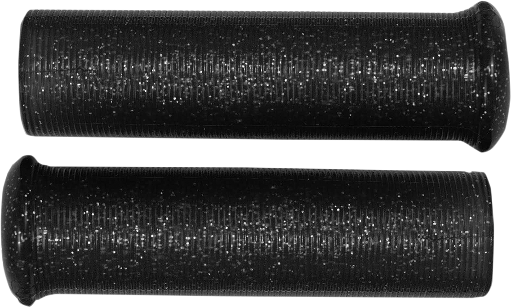 EMGO Star Fire Flake Grips - Retro - Metal - 1" - Black 42-21110 — image 1