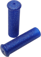 EMGO Star Fire Flake Grips - Retro - Metal - 1" - Blue 42-21113 — image 2
