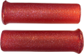 EMGO Star Fire Flake Grips - Retro - Metal - 1" - Red 42-21114 — image 1