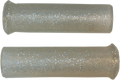 EMGO Star Fire Flake Grips - Retro - Metal - 1" - Silver 42-21119 — image 1