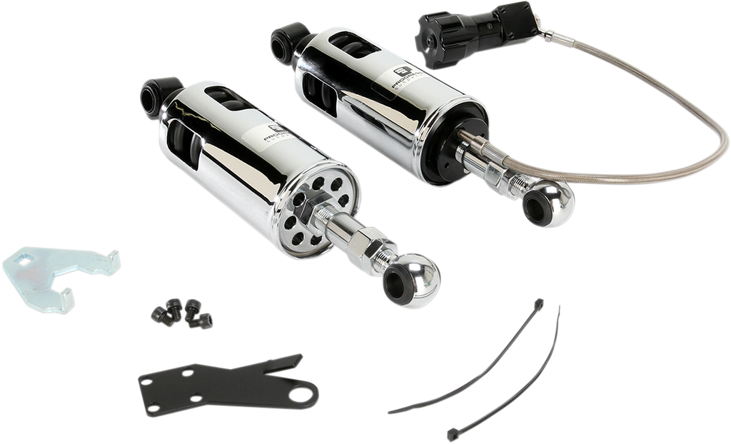 PROGRESSIVE SUSPENSION 422 Series Shocks with Rap - Show Chrome - Standard 422-4103C — image 1