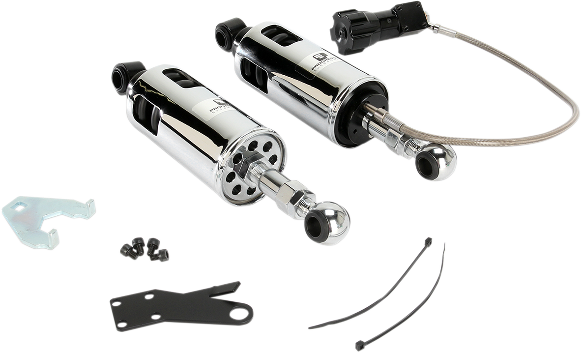 PROGRESSIVE SUSPENSION 422 Series Shocks with Rap - Show Chrome - Standard 422-4103C — image 1