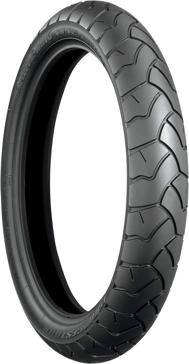 BRIDGESTONE Tire - Battle Wing BW501-E - Front - 110/80R19 - 59V 4404 — image 1