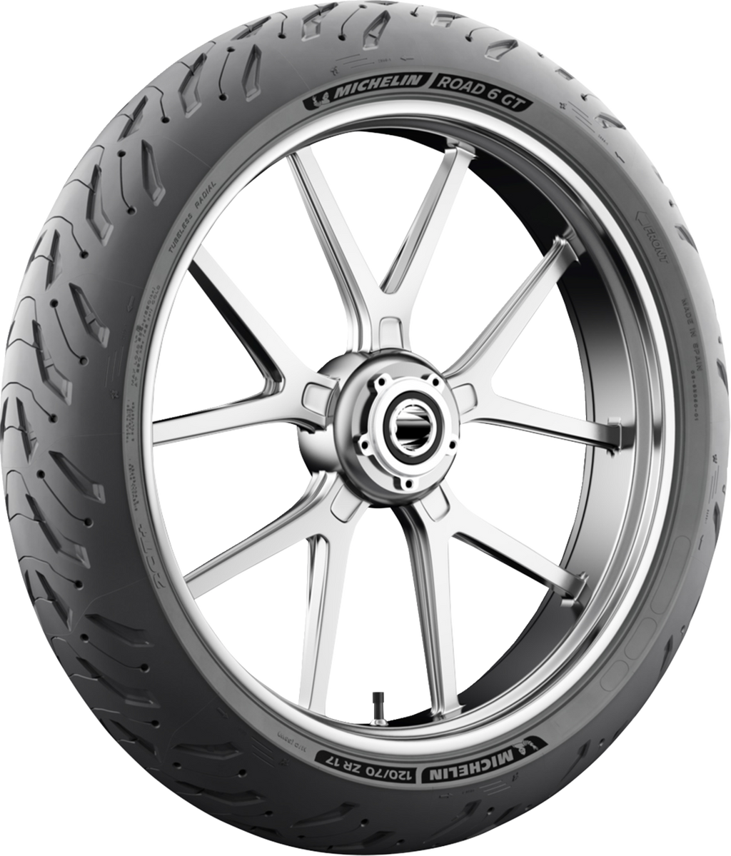 MICHELIN Tire - Road 6 GT - Front - 120/70ZR17 - (58W) 44614 — image 2