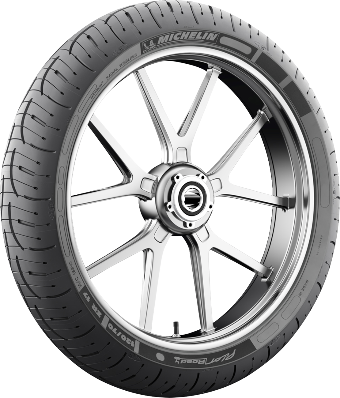 MICHELIN Tire - Pilot Road 4 - Front - 120/70ZR17 - (58W) 44911 — image 2