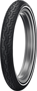 DUNLOP Tire - D402 - Front - MH90-21 - Narrow Whitewall - 54H 45006206 — image 1