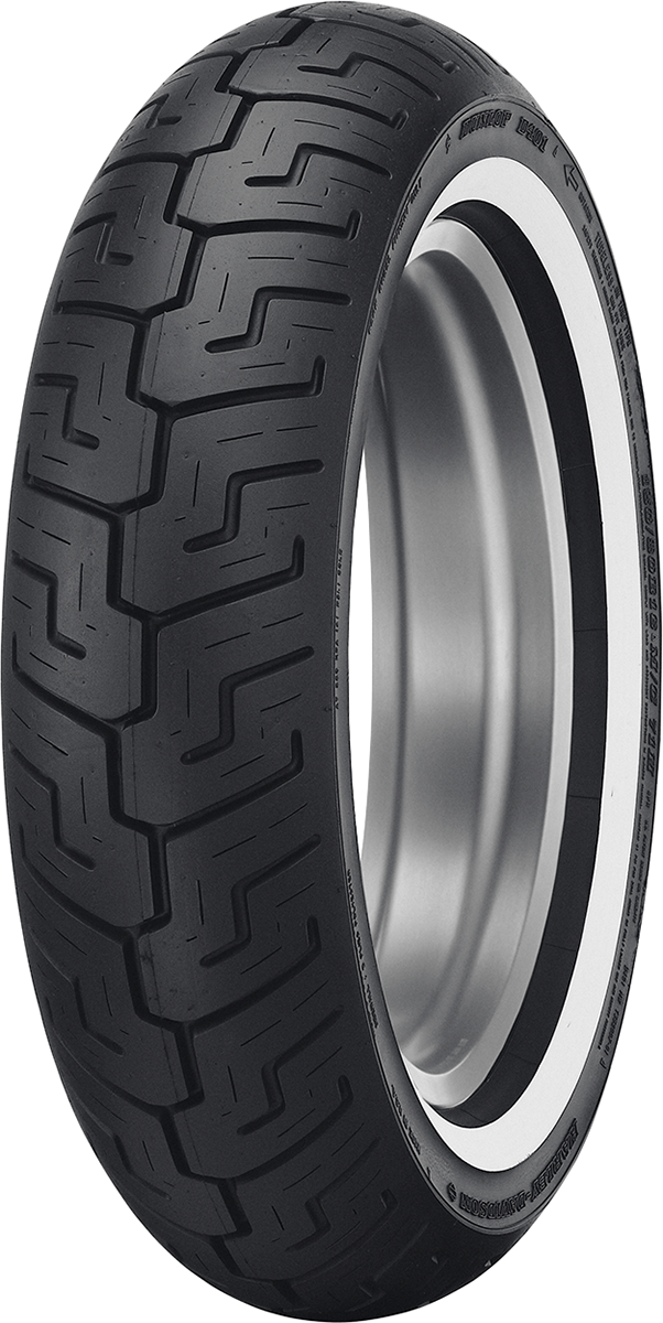 DUNLOP Tire - D402 - Front - MH90-21 - Narrow Whitewall - 54H 45006206 — image 2