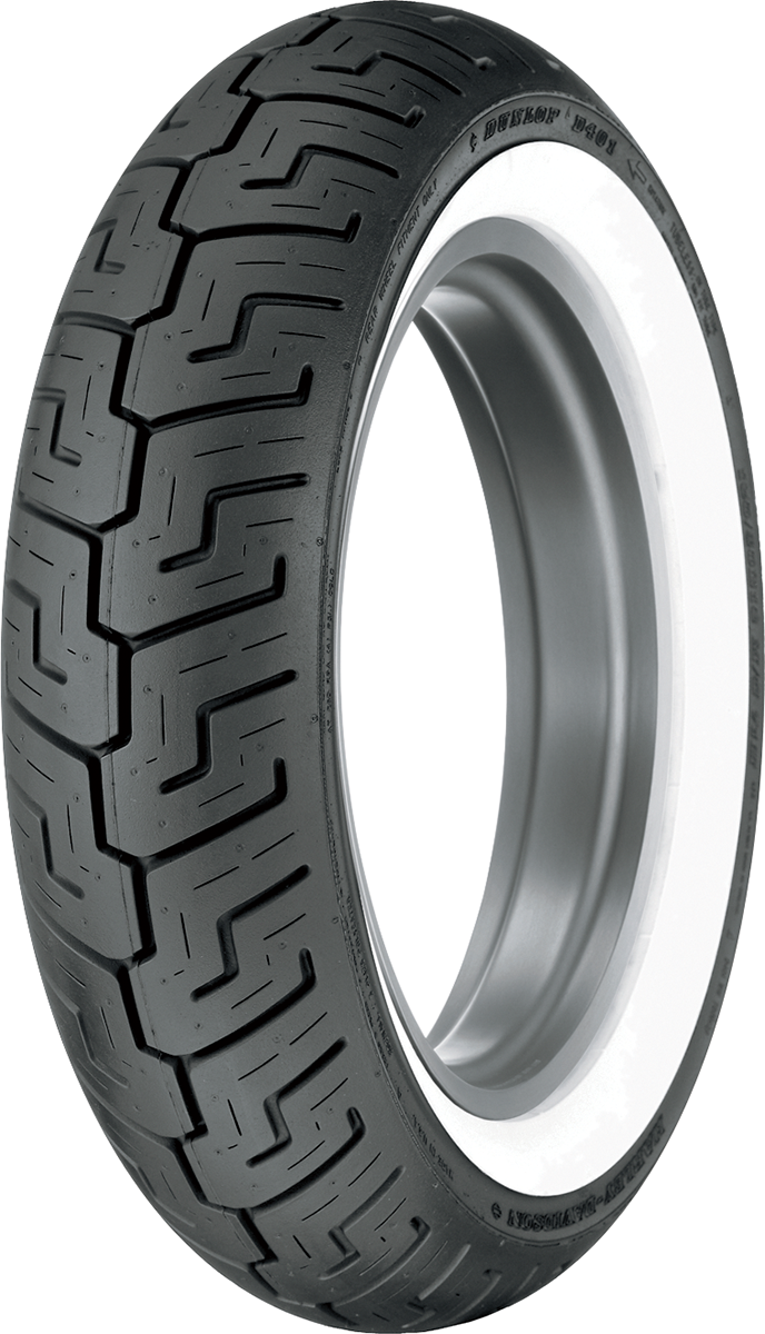 DUNLOP Tire - D401 - Rear - 150/80B16 - Wide Whitewall - 71H 45064563 — image 1