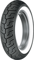 DUNLOP Tire - D401 - Rear - 150/80B16 - Wide Whitewall - 71H 45064563 — image 1
