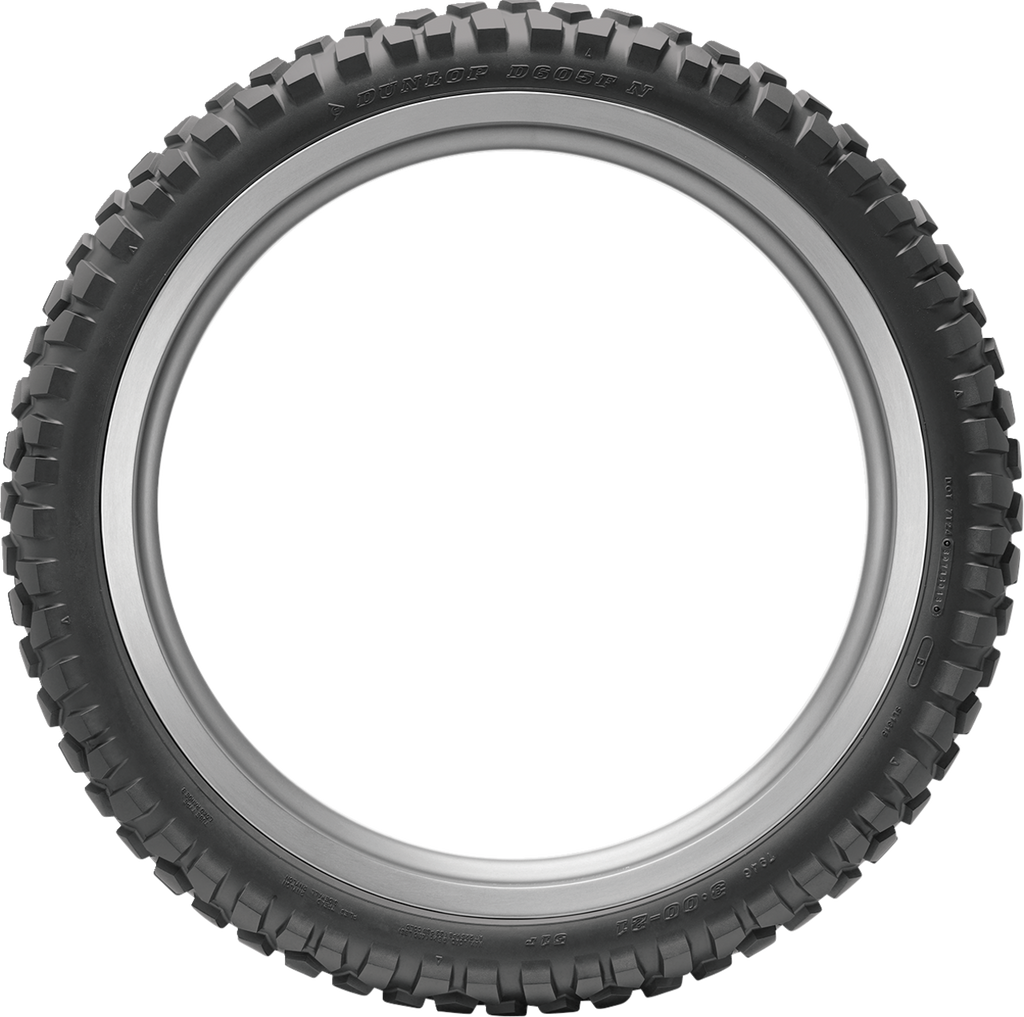 DUNLOP Tire - D605 - Front - 2.75-21 - 45P 45154340 — image 2