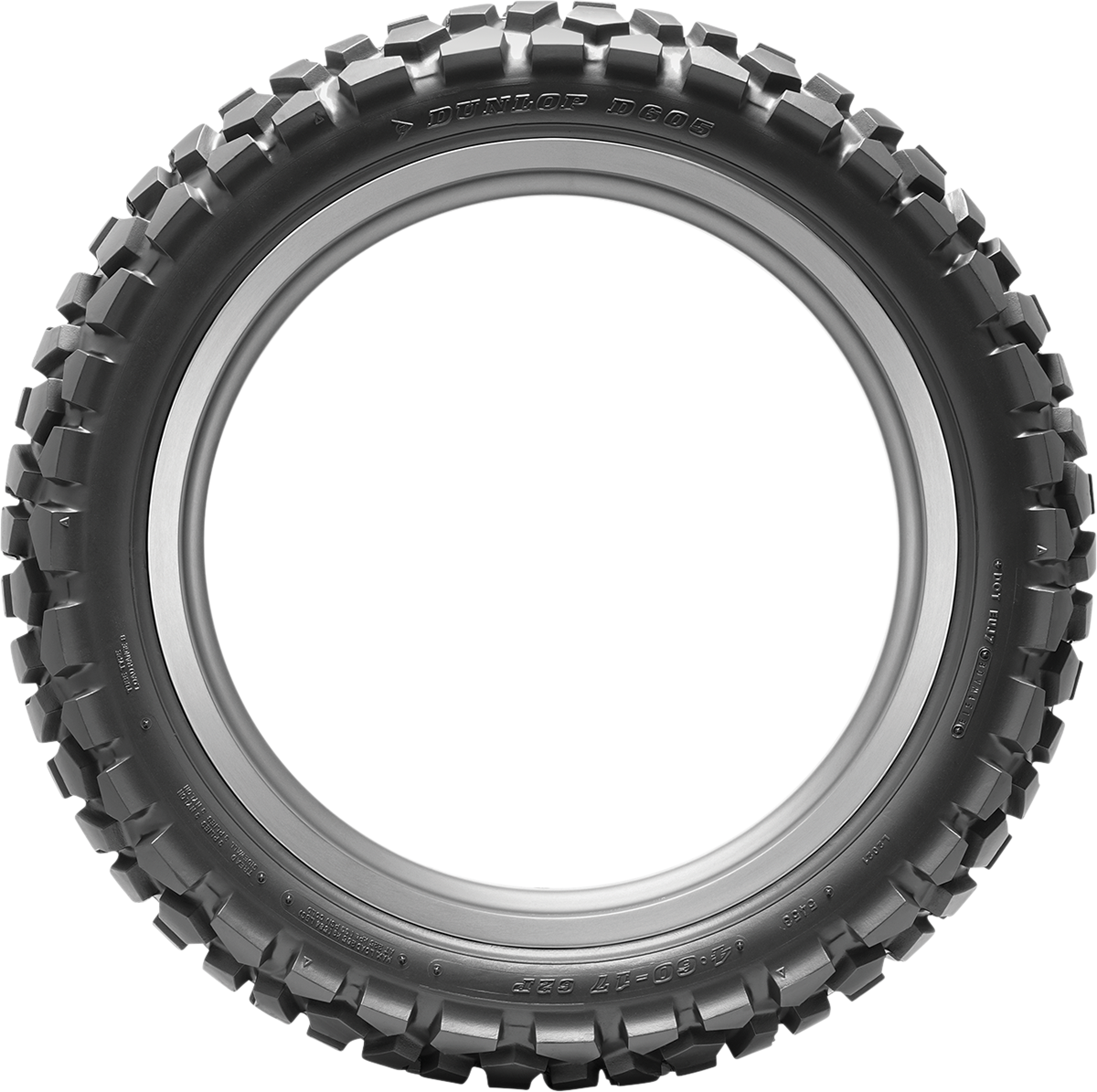 DUNLOP Tire - D605 - Rear - 4.60-18 - 63P 45154646 — image 2